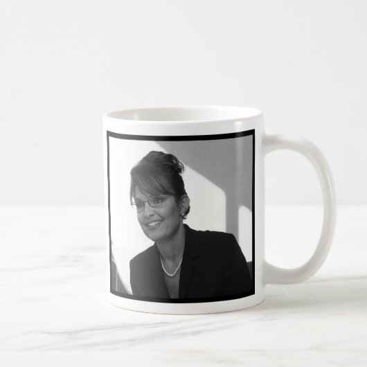 L'amoureux de l'Amérique - tasse de Sarah Palin (Droite)