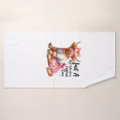 L'Amoureux Des Vaches Juste Une Fille Qui Aime La  (Serviette de bain)