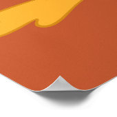 Lamp boven DAFFY DUCK™'s hoofd Poster (Hoek)