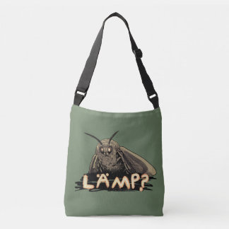 Lamp? Moth Meme Crossbody Tas