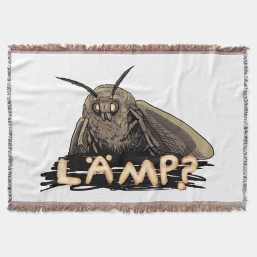 Lamp? Moth Meme Deken (Voorkant)
