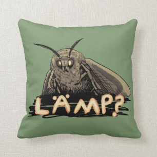 Lamp? Moth Meme Kussen