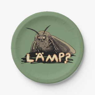 Lamp? Moth Meme Papieren Bordje