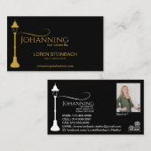 Lamp Post Real Estate Foto Visitekaartje (Voorkant / Achterkant)