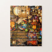 Lamp Shop Old Bazaar Legpuzzel (Verticaal)