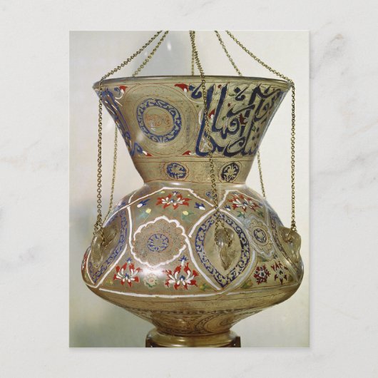 Lamp uit de moskee van Sultan Hasan, Caïro Briefkaart (Voorkant)