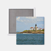 Lampe Beavertail, Rhode Island Magnet (Recto/Verso)