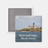 Lampe Beavertail, Rhode Island Magnet (Recto/Verso)