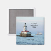 Lampe brise-vent de Chicago et aimant Windy II (Recto/Verso)