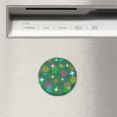 Lampe de Noël à aimants frigo ronde (In Situ (Lave-vaisselle))