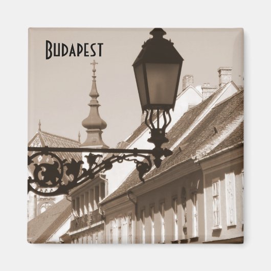 Lampe de rue - aimant (Devant)