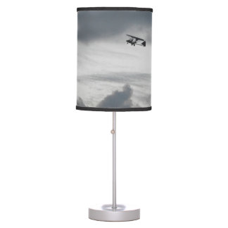 Lampe de table de vol gris