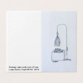 Lampe Grampy et une boîte pleine d'amour. (Outside Unfolded)