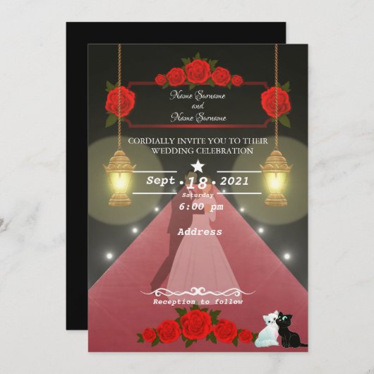 Lampen Kaart (Voorkant / Achterkant)