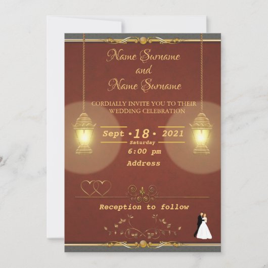 Lampen Kaart (Voorkant)