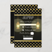 Lampen RSVP Kaartje (Voorkant / Achterkant)