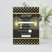 Lampen RSVP Kaartje (Staand voorkant)