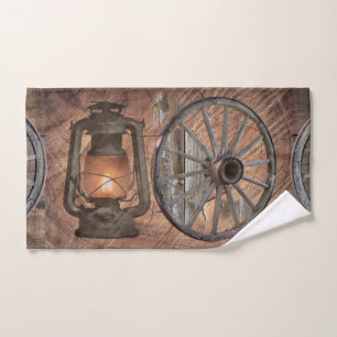 Lampes à huile de charbon Wagon couvertes Western