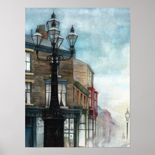 Lampes Thornaby 5, Misty - POSTER (Devant)