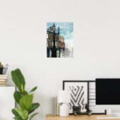 Lampes Thornaby 5, Misty - POSTER (Bureau à domicile)