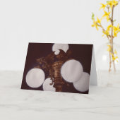 Lamplight de la carte de voeux des démons (Fleur jaune)