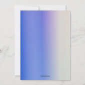 Lamplight Moving Faire-part (Dos)