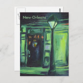 Lamplight, New Orleans Briefkaart (Voorkant / Achterkant)