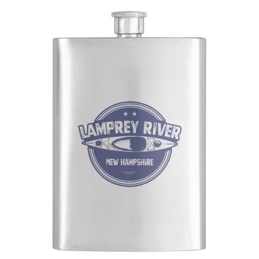 Lamprey New Hampshire Kayaking Flacon (Voorkant)