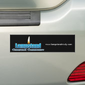 Lampstand-Bumpersticker Bumpersticker (Op auto)