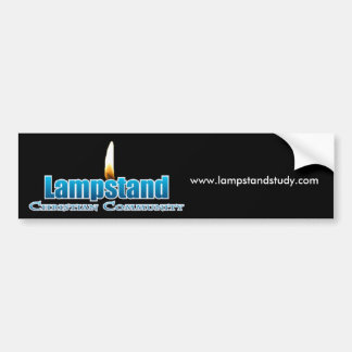 Lampstand-Bumpersticker Bumpersticker