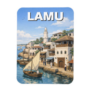 Lamu Kenia Magneet