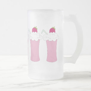 L'amusement a givré la tasse de secousse de vison