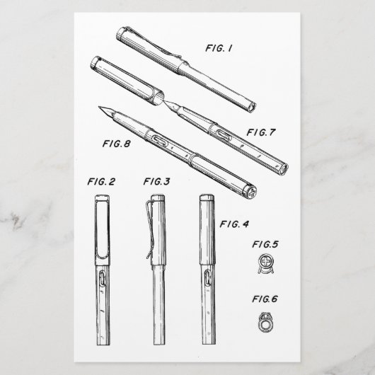 Lamy Safari Fountain Pen Briefpapier (Voorkant)