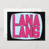 Lana Lang Logo Briefkaart (Voorkant / Achterkant)