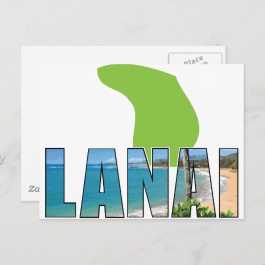 Lanai Briefkaart (Voorkant / Achterkant)