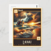 Lanai, Hawaï | Briefkaart (Voorkant / Achterkant)