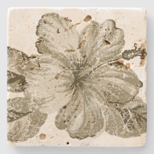 Lanai Hawaiian Hibiscus Tiki Bar Onderzetters