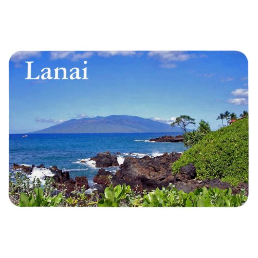 Lanai uit Maui Magneet (Horizontaal)