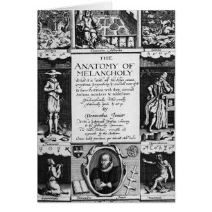 L'anatomie de la mélancolie