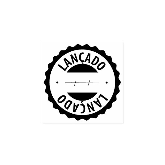Lançado, Portugese rubberzegel Rubberstempel (Afrduk)