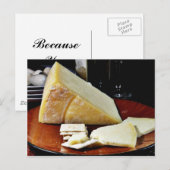 Lancashire Cheese Briefkaart (Voorkant / Achterkant)
