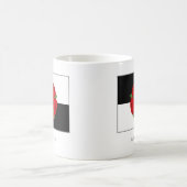 Lancashire Flag Mug - Rose en quartier (Centre)