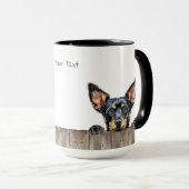 Lancashire Heeler Chien Mug (Devant droit)