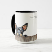 Lancashire Heeler Chien Mug (Devant gauche)