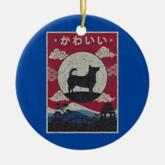 Lancashire Heeler Japans design Kawaii Dog mama Keramisch Ornament
