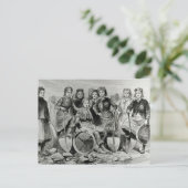 Lancashire Pit-Brow Women Briefkaart (Staand voorkant)