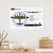 Lancaster Argentina Poster (Keuken)
