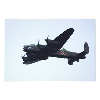 Lancaster Bombers. Foto Afdruk