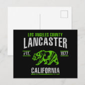 Lancaster Briefkaart (Voorkant / Achterkant)