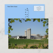 Lancaster Briefkaart 1, je winkelnaam toevoegen! (Voorkant / Achterkant)